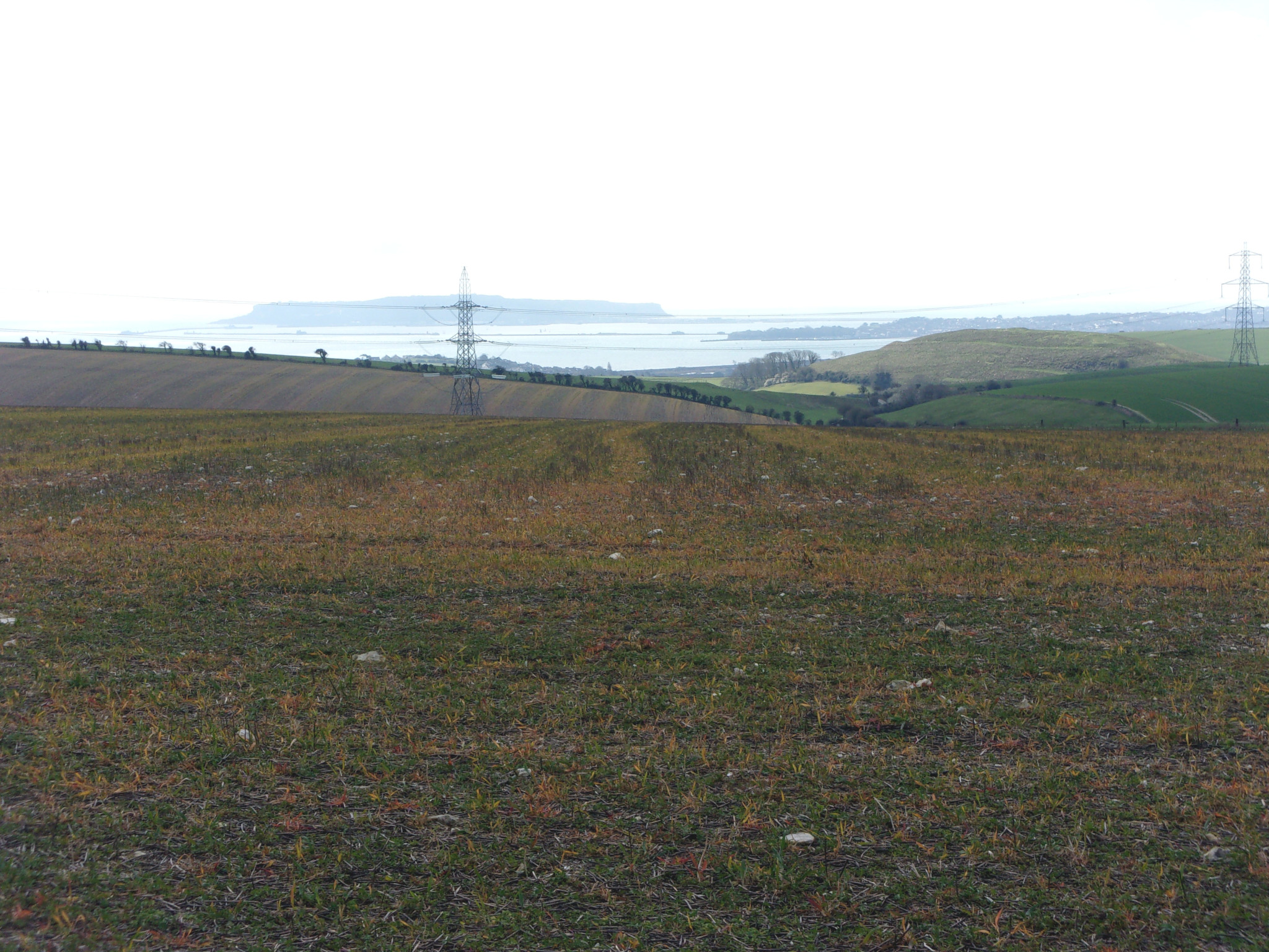 My first views of Weymouth Bay on that day.