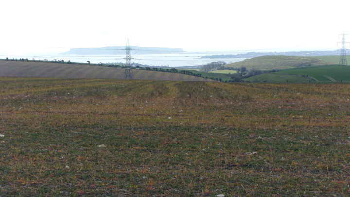 My first views of Weymouth Bay on that day.