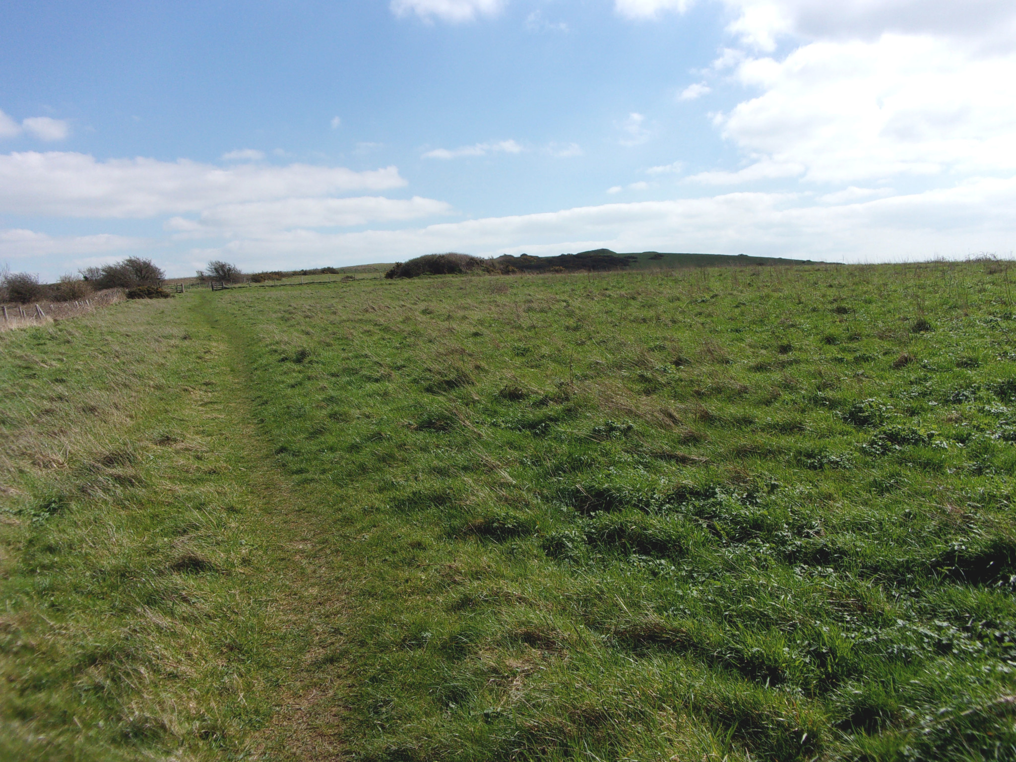 This path took me along many ancient barrows.
