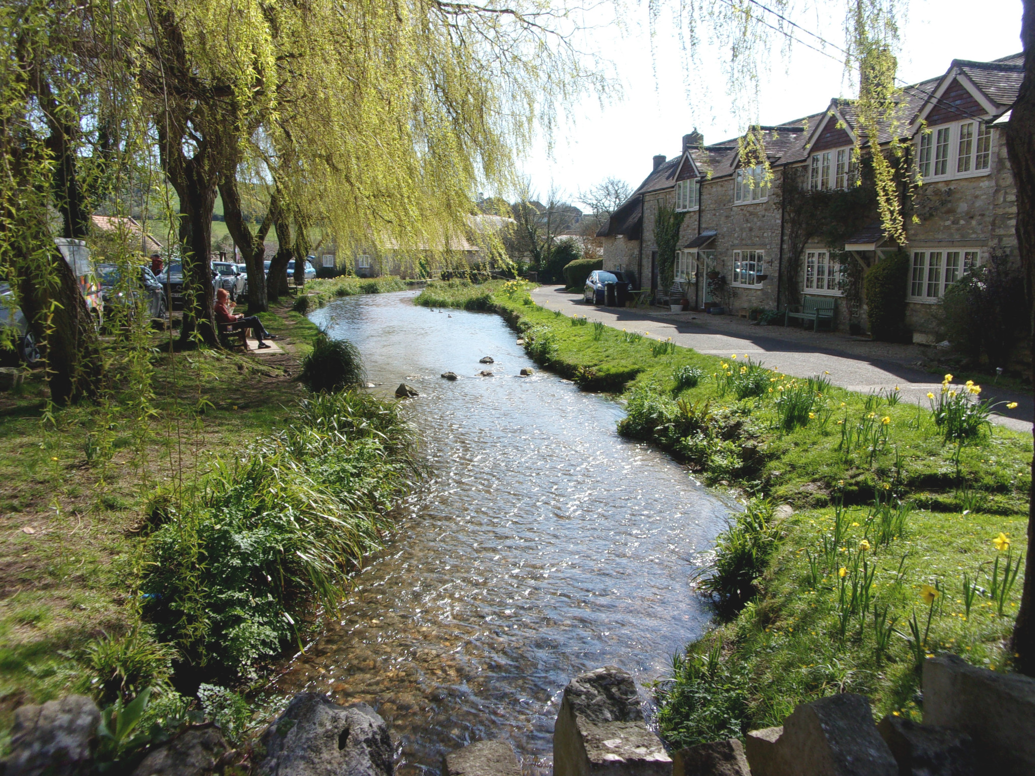 Arriving at Sutton Poyntz.