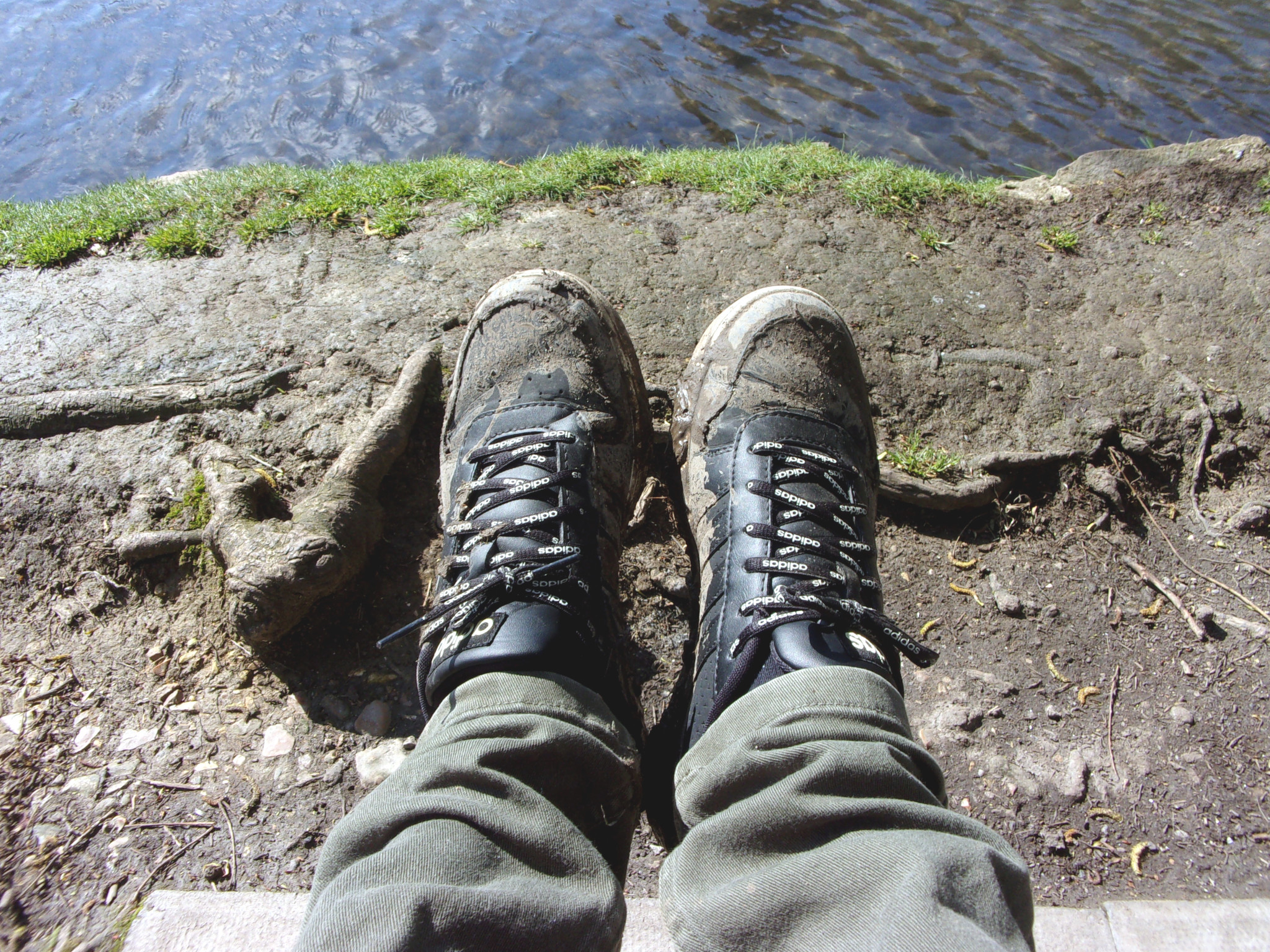 Parts of my way were ‘slightly’ muddy.