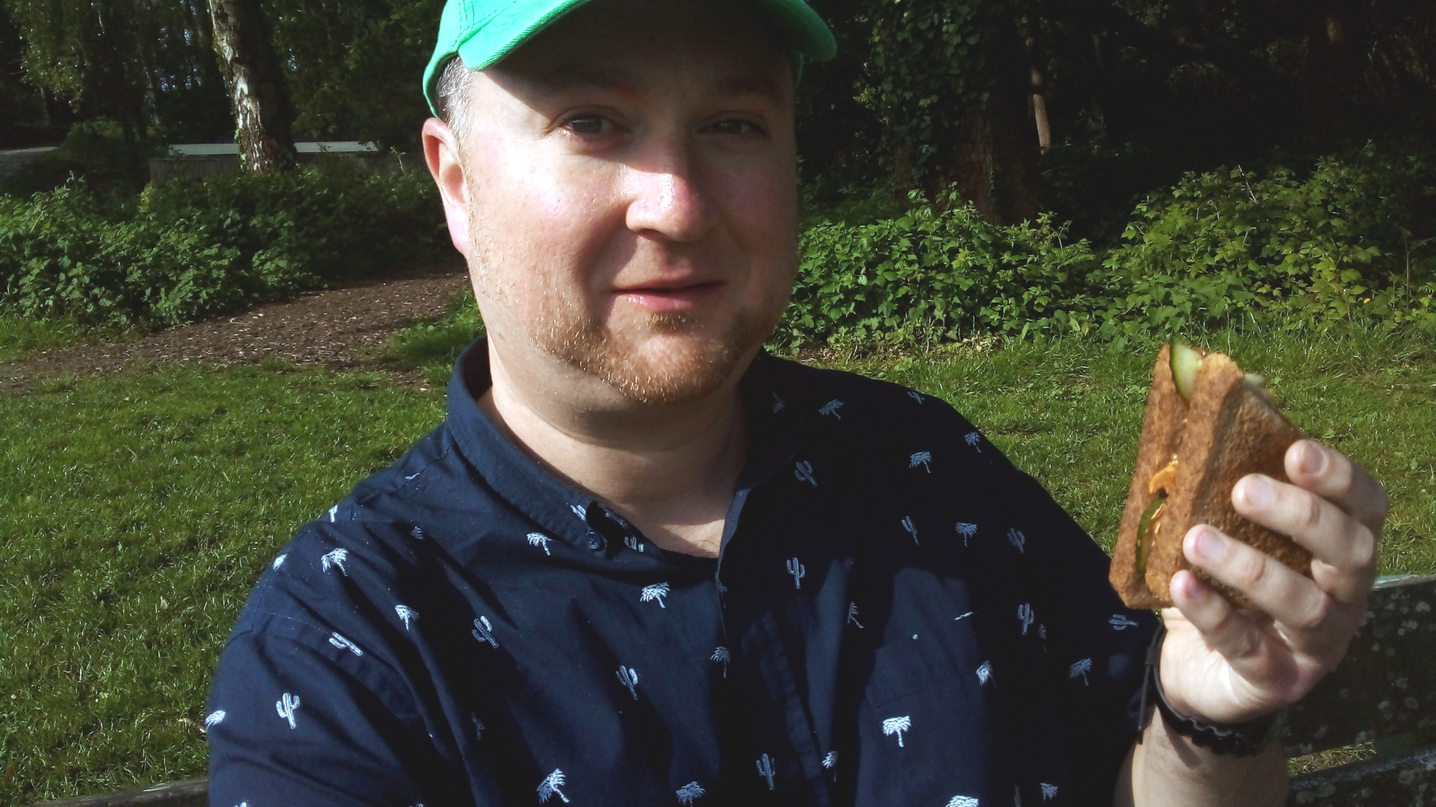 Breakfast at the park.