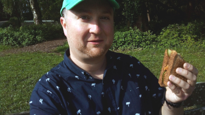 Breakfast at the park.
