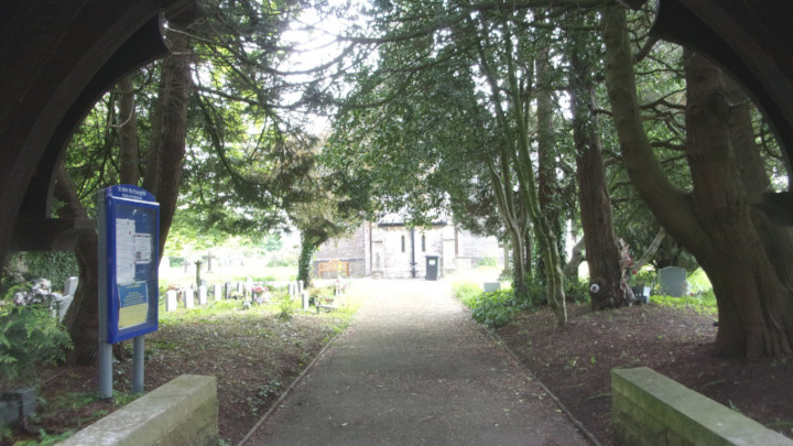 St John the Evangelist Church and Churchyard in Holdenhurst.