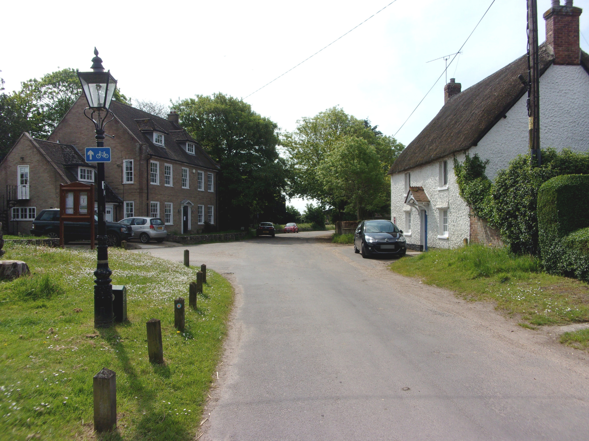 Holdenhurst village centre.
