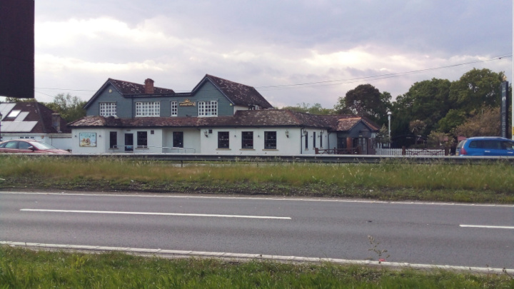 The Woodman pub at the A31 Ringwood Road in St Leonards.