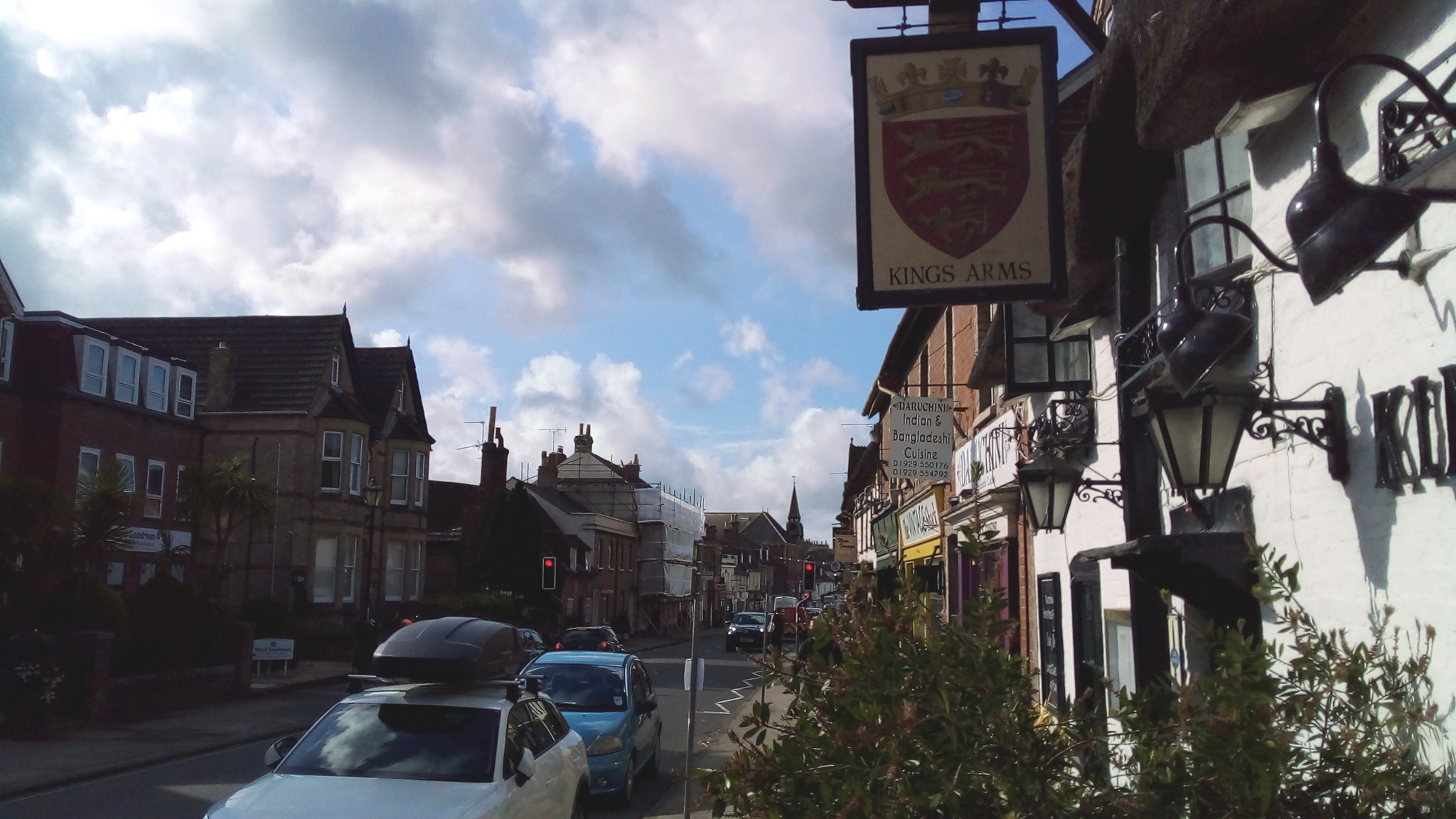 At Wareham town centre.