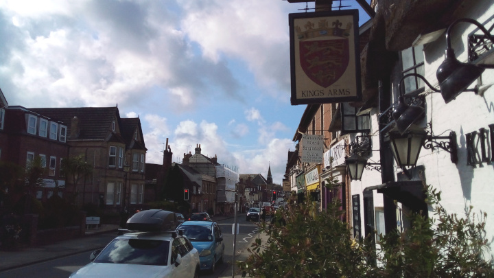 At Wareham town centre.