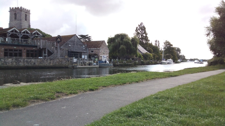 The River Frome.