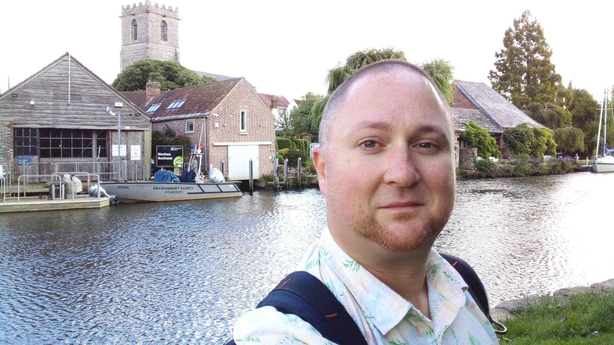 At the River Frome at Wareham Quay.