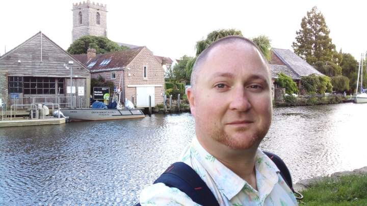 At the River Frome at Wareham Quay.