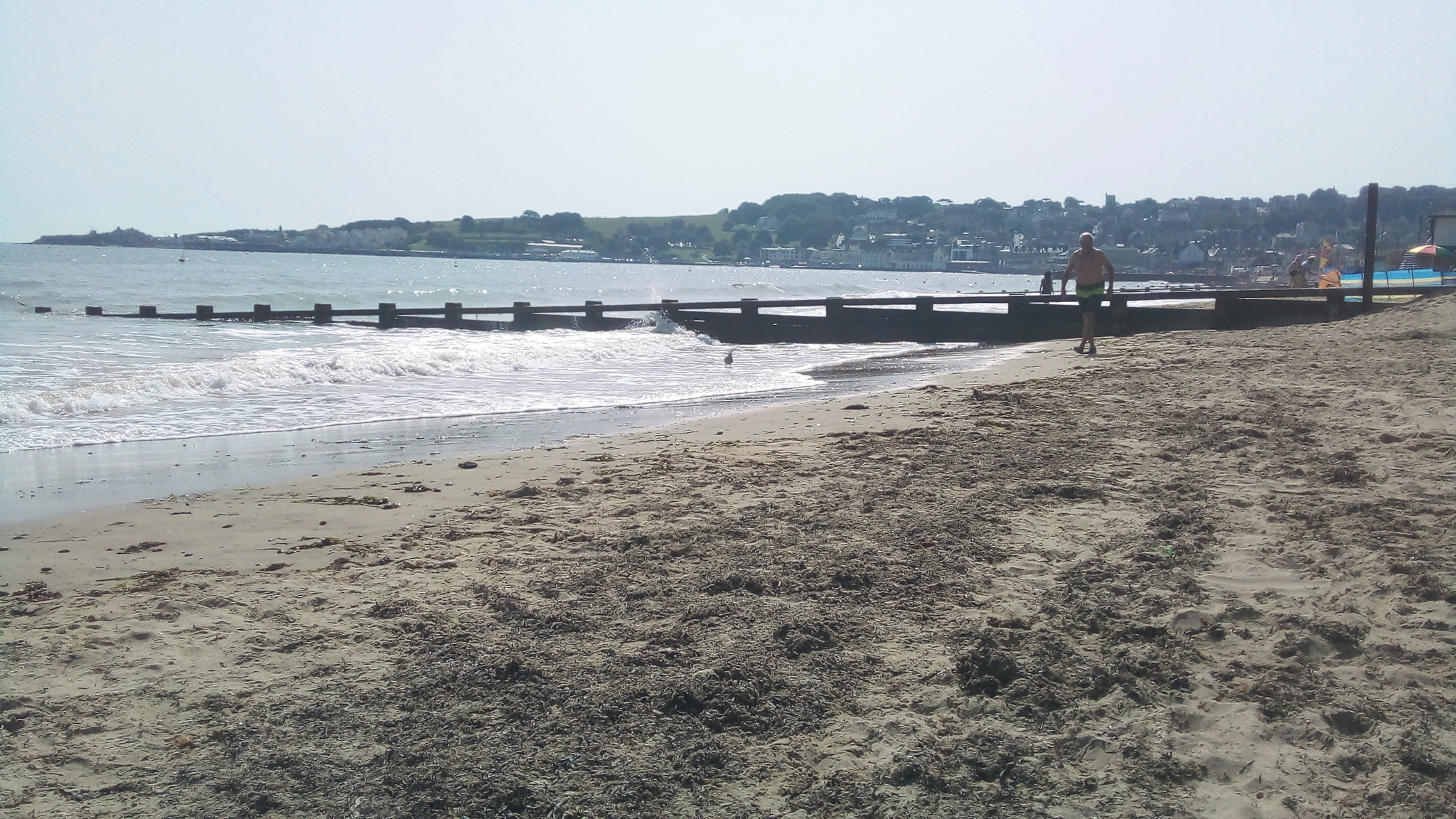 Swanage Beach.