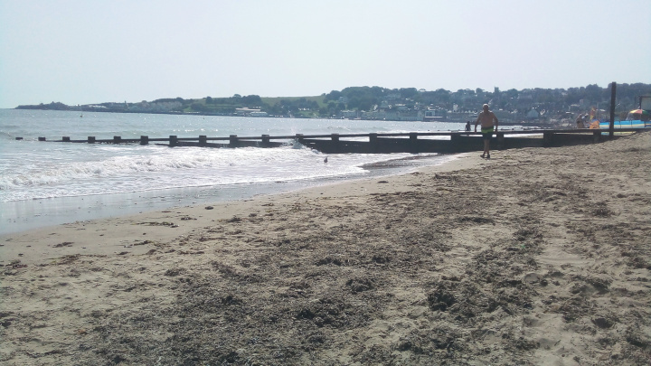 Swanage Beach.