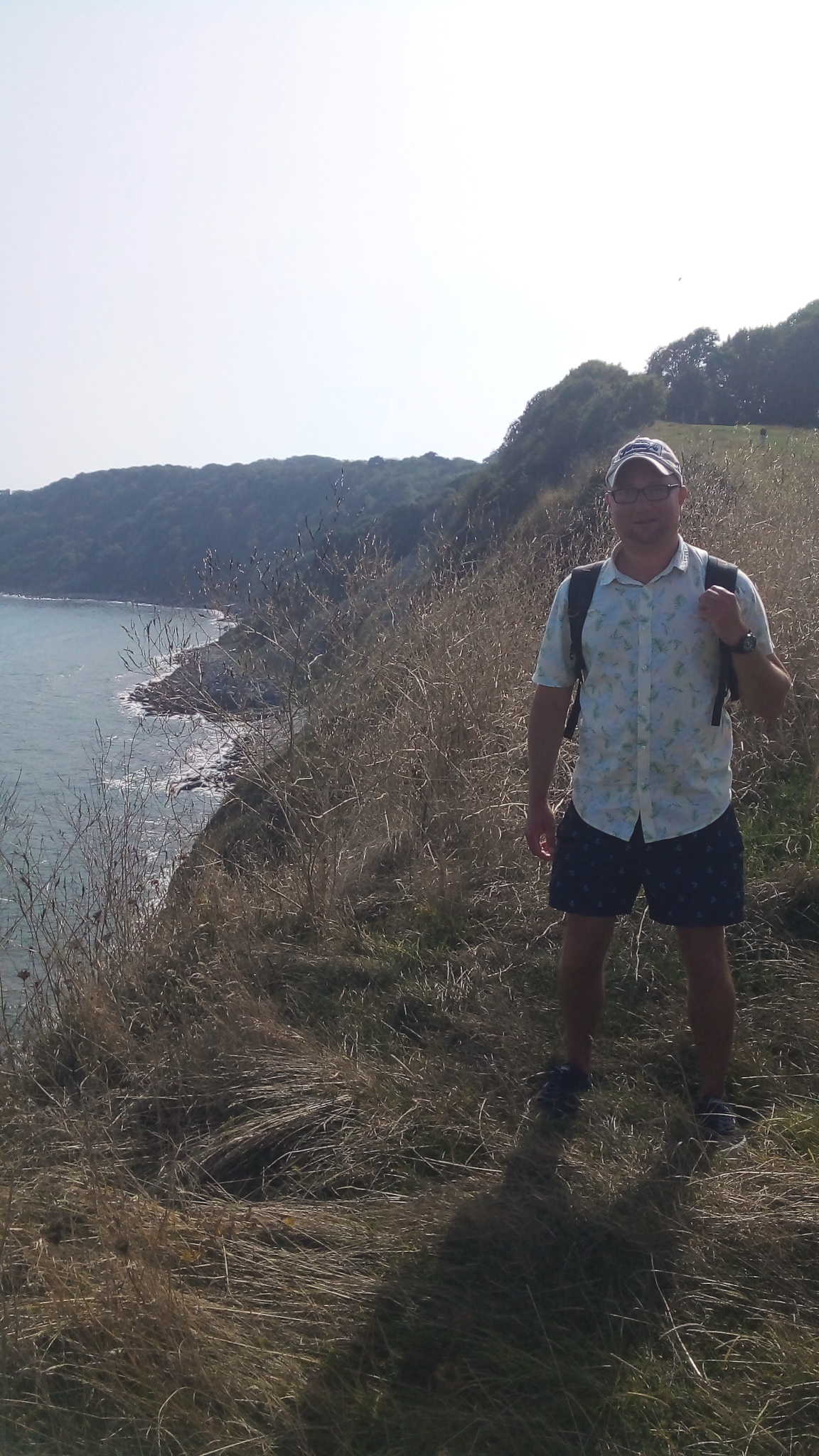 Me at the clifftop.