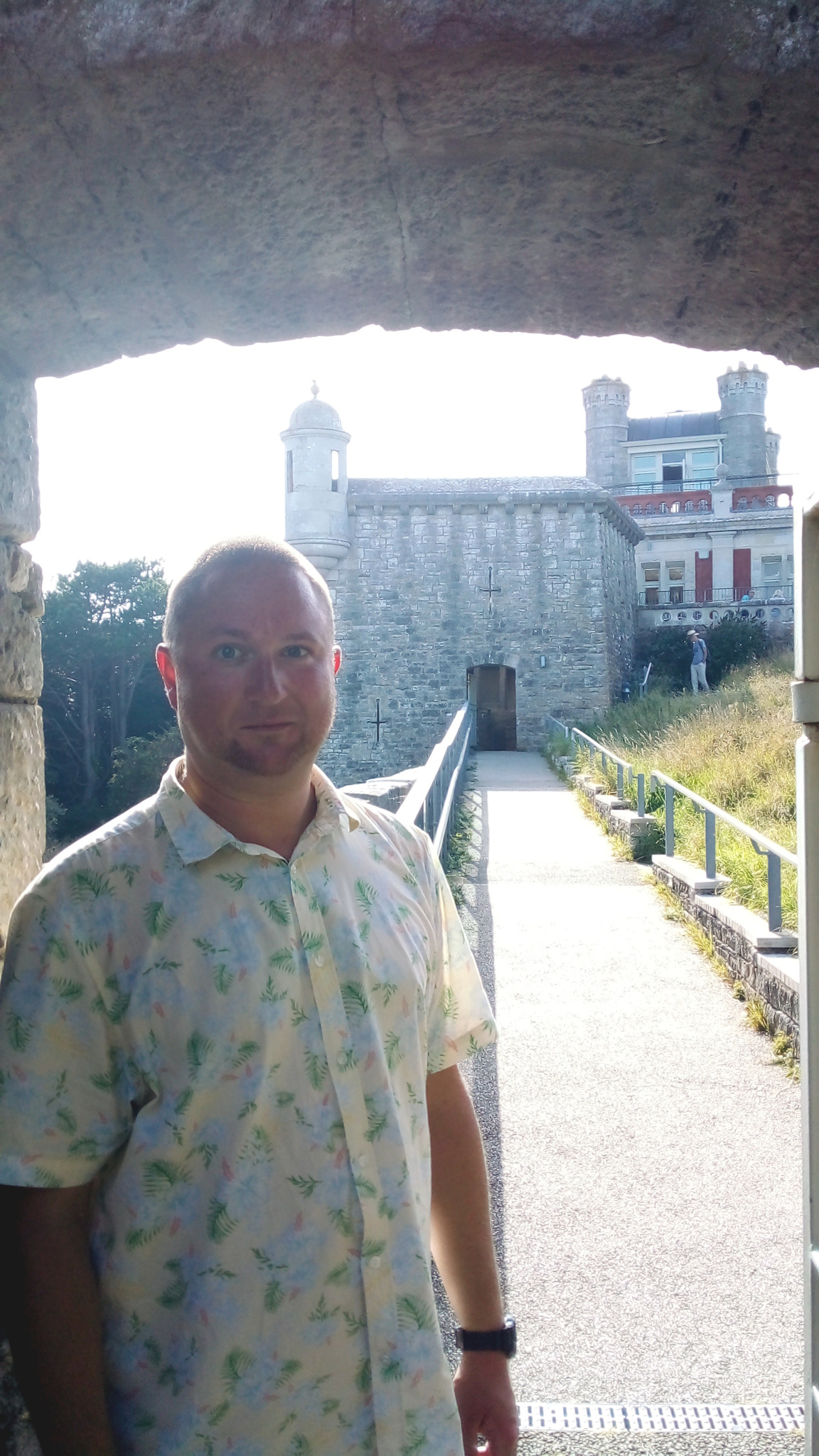 Me at Durlston Castle.