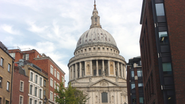 St Paul’s Cathedral.