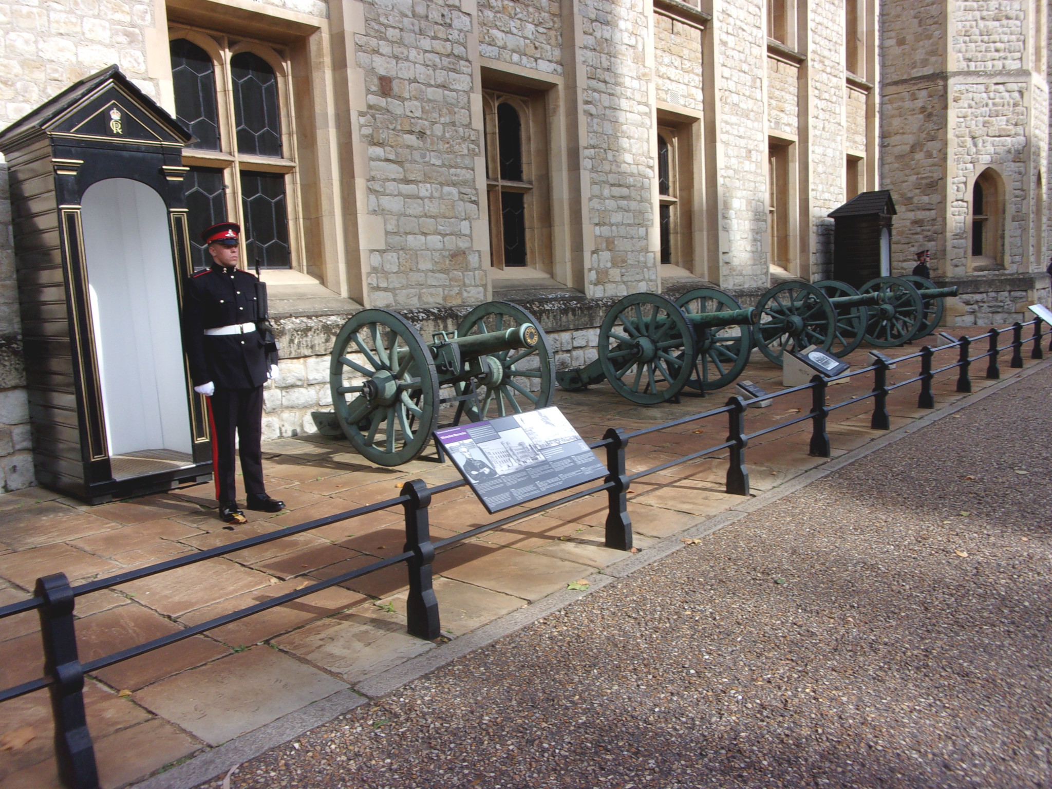 Guards at the Tower of London.