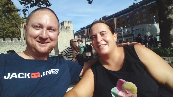We returned to the spot on the Thames near Tower and Tower Bridge on day two to enjoy the sun.