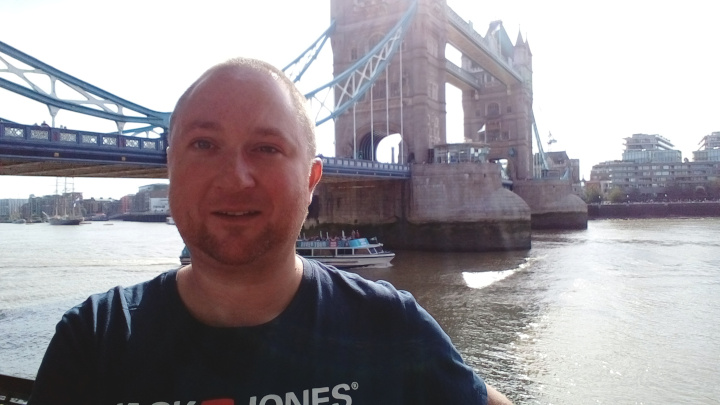On the Thames.