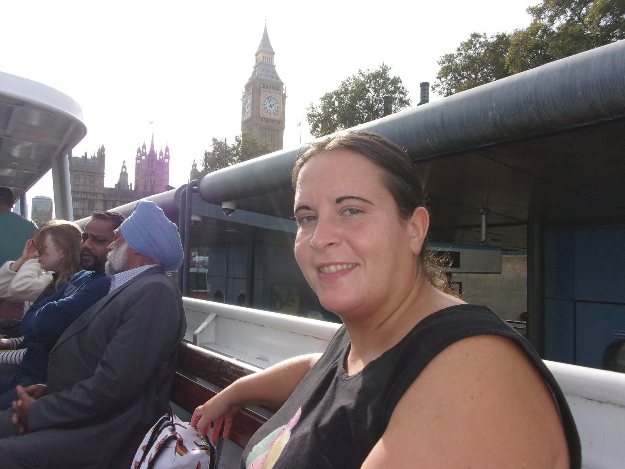 We also made a river cruise on day two.