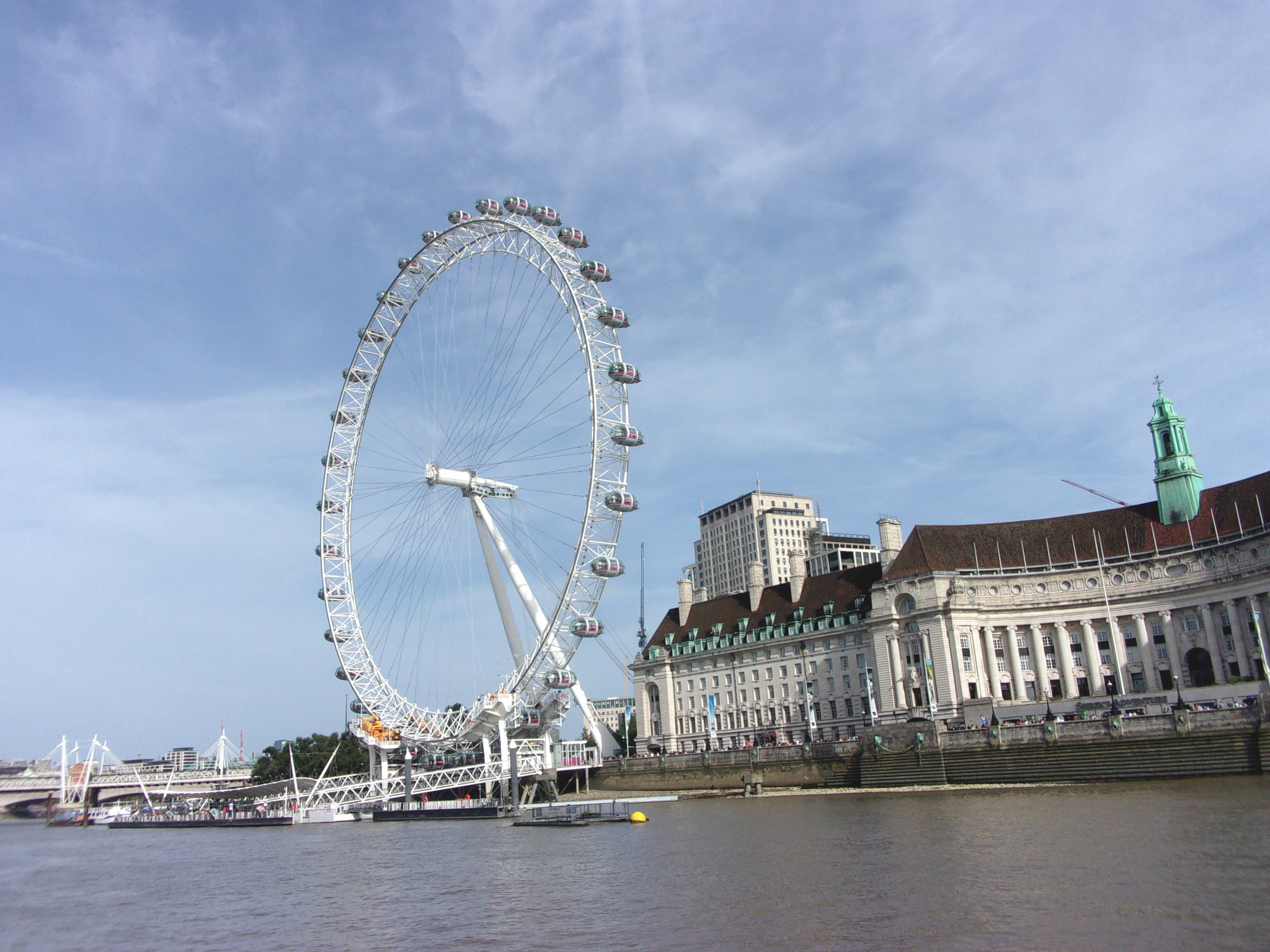 The London Eye.