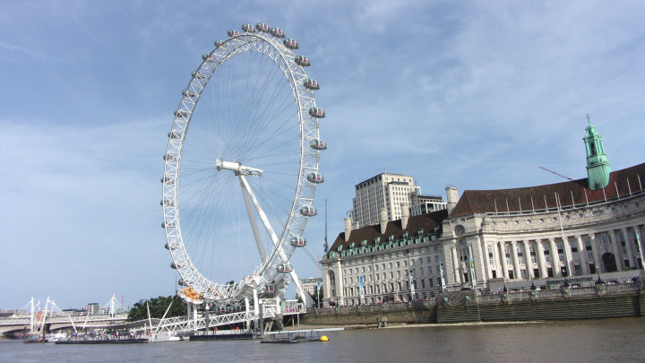 The London Eye.
