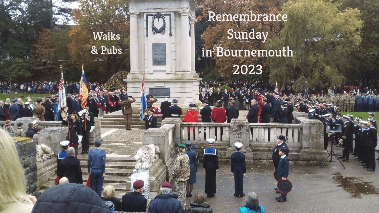 Remembrance Sunday in Bournemouth