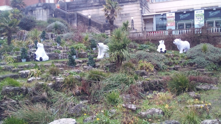Christmas Tree Wonderland in the Lower Gardens.