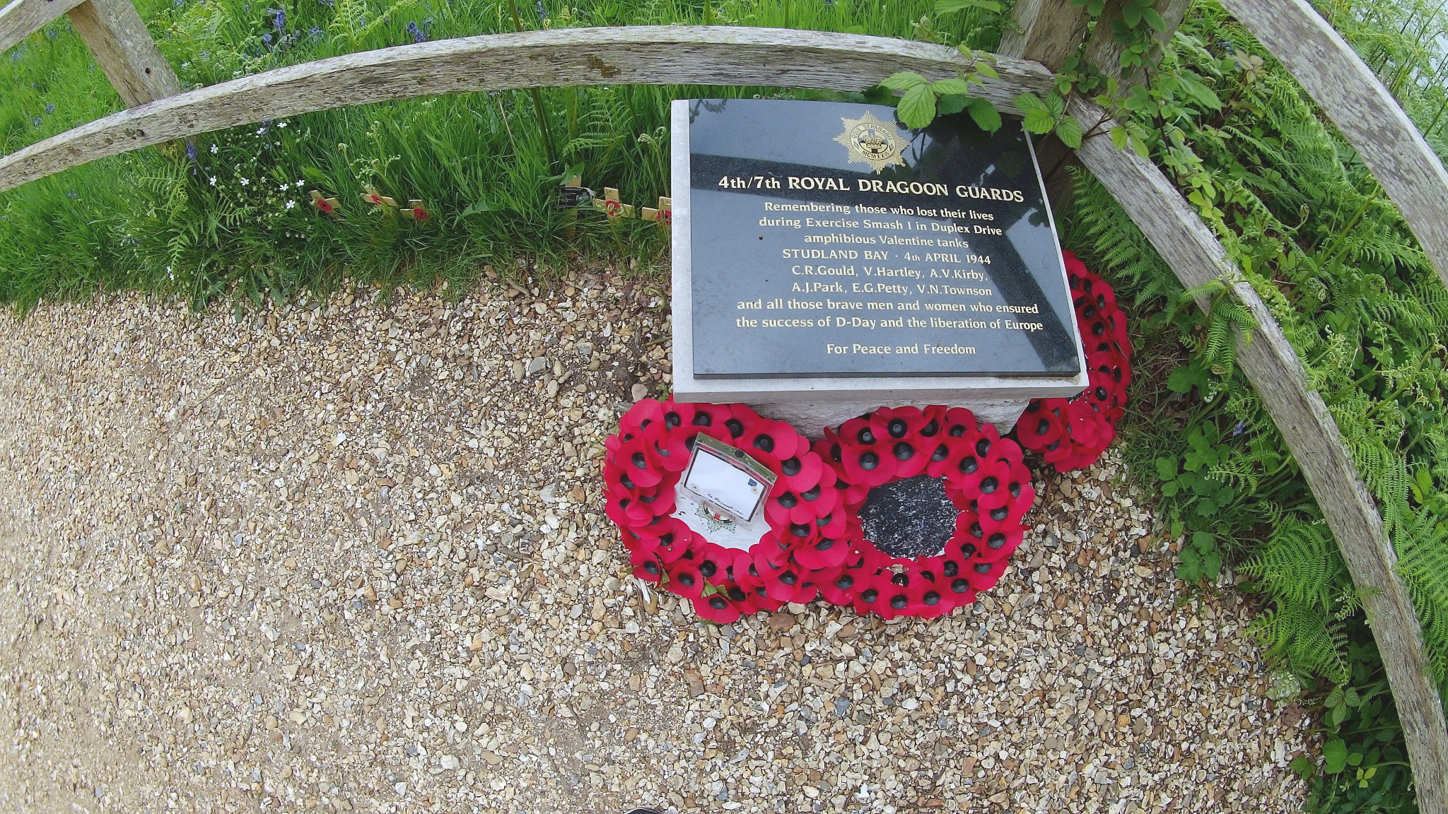 Memorial at Fort Henry.
