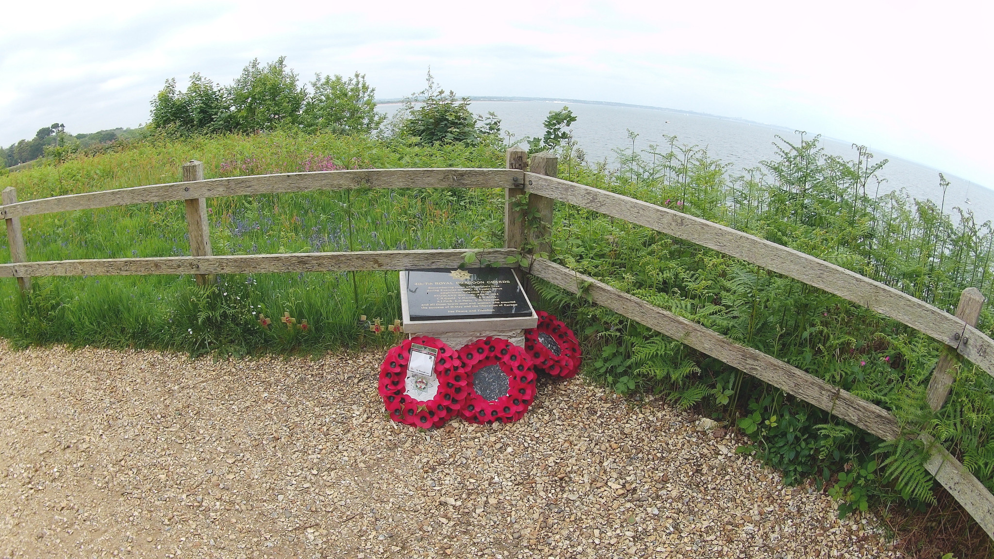Memorial at Fort Henry.