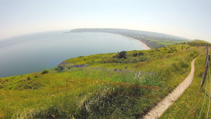 Swanage as seen from Ballard Down.