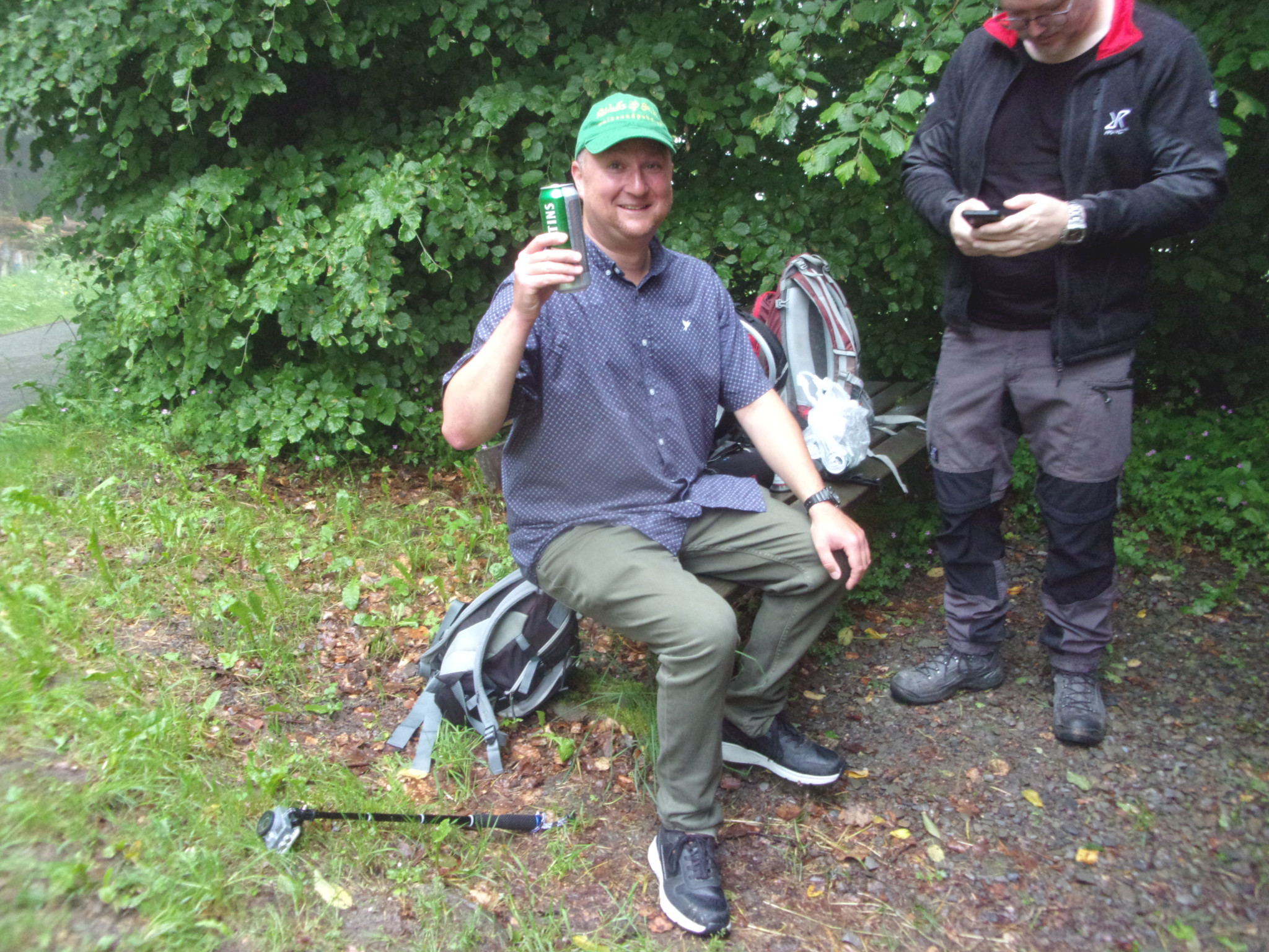 Another break at the Wilzenberg car park.