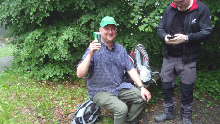 Another break at the Wilzenberg car park.