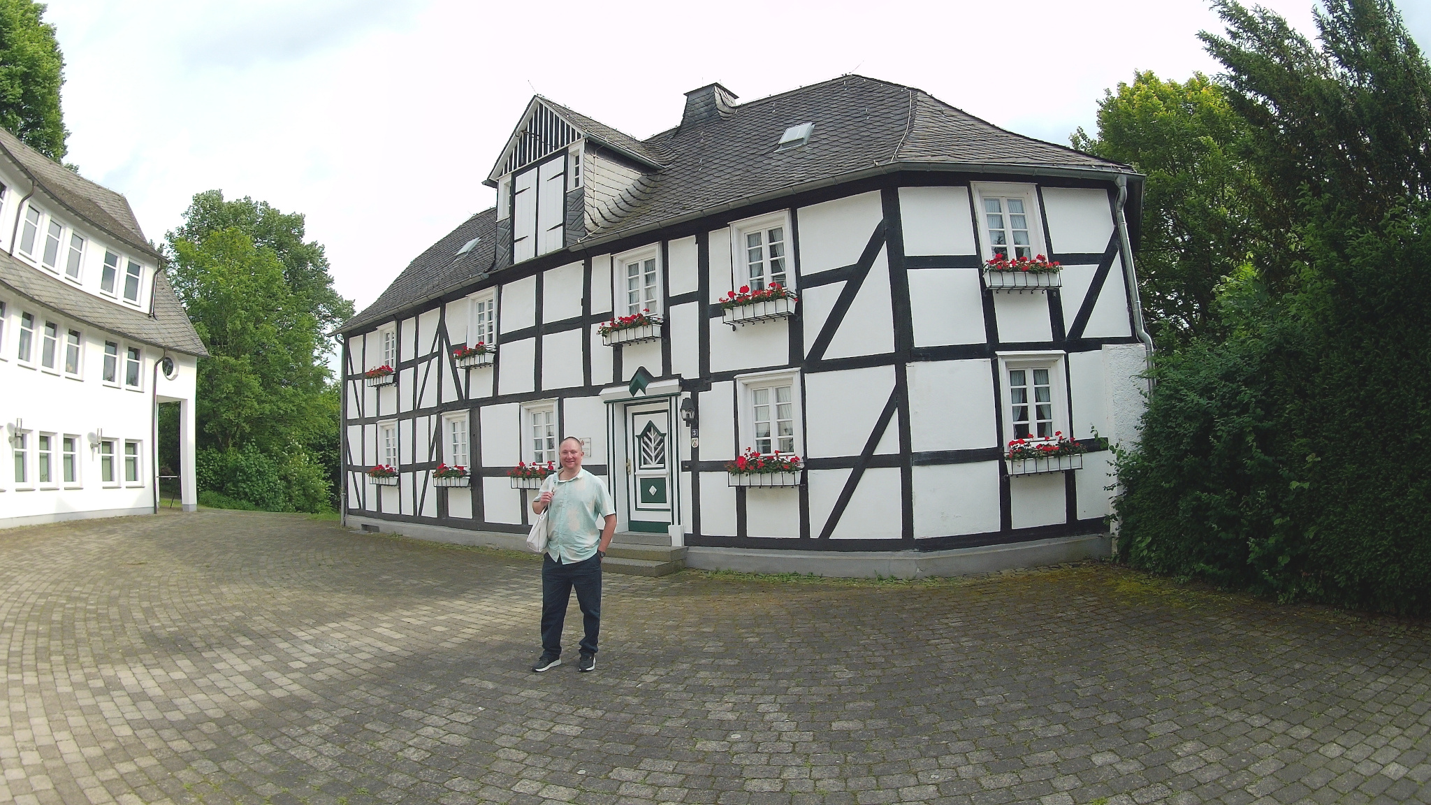 Schmalen Haus.
