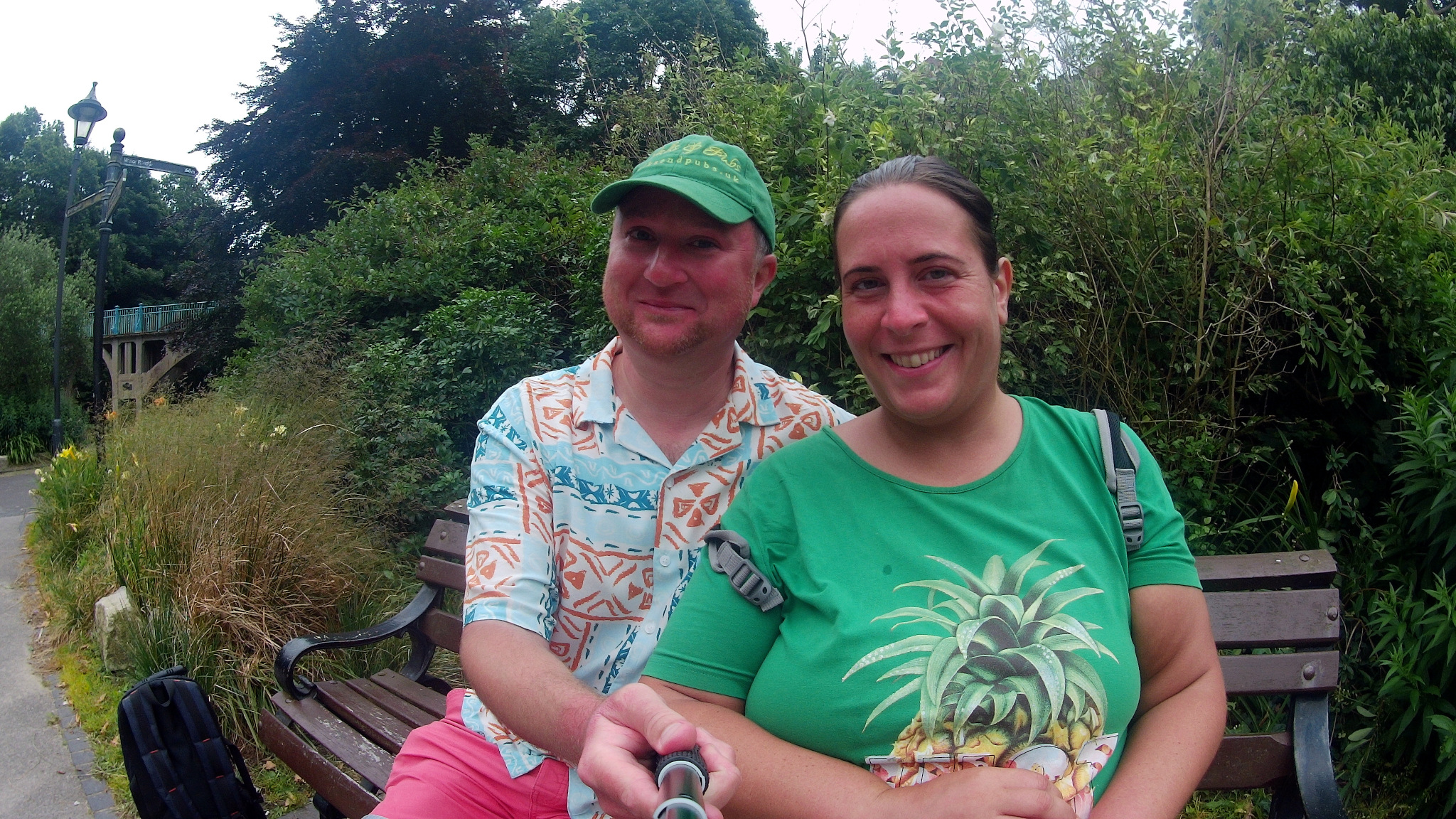 Back at the Boscombe Chine Gardens.