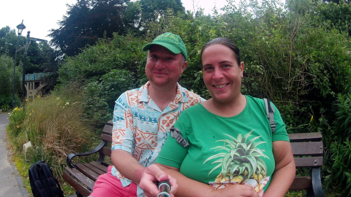 Back at the Boscombe Chine Gardens.