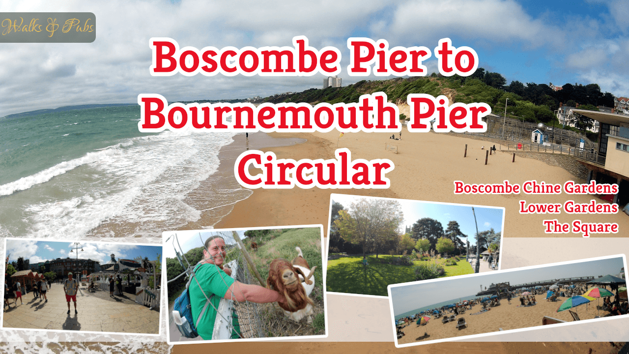 Boscombe Pier to Bournemouth Pier Circular Walk