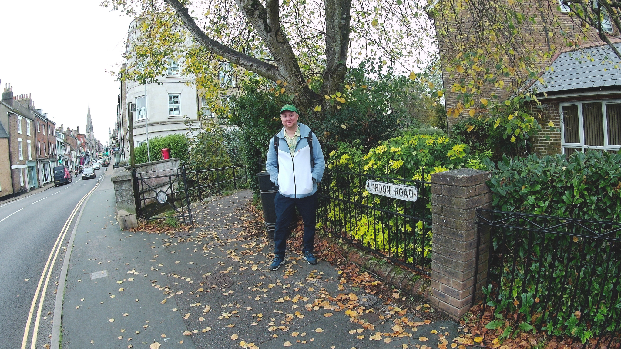 At the starting point of this walk