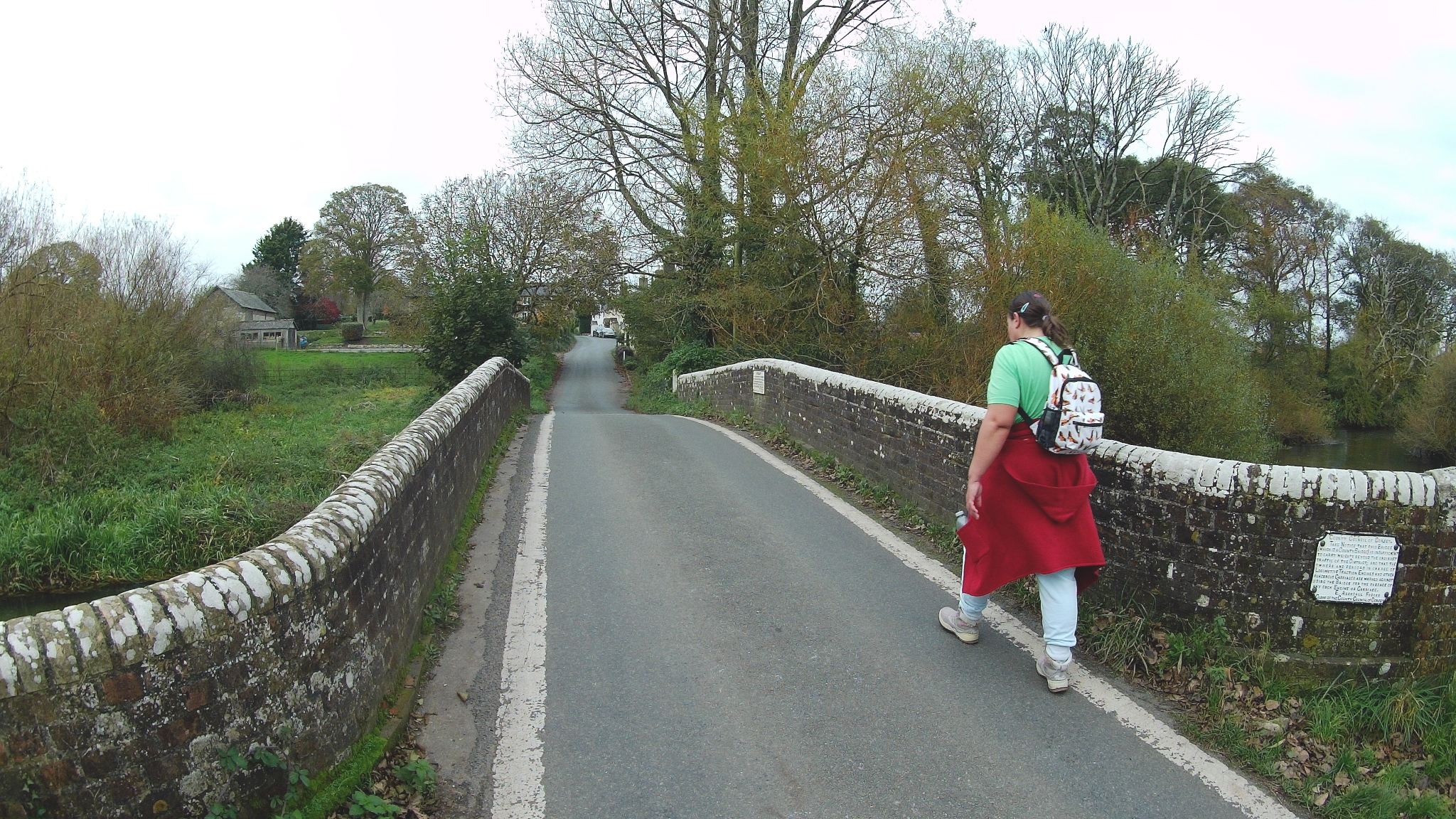 This bridge led us into Lower Bockhampton