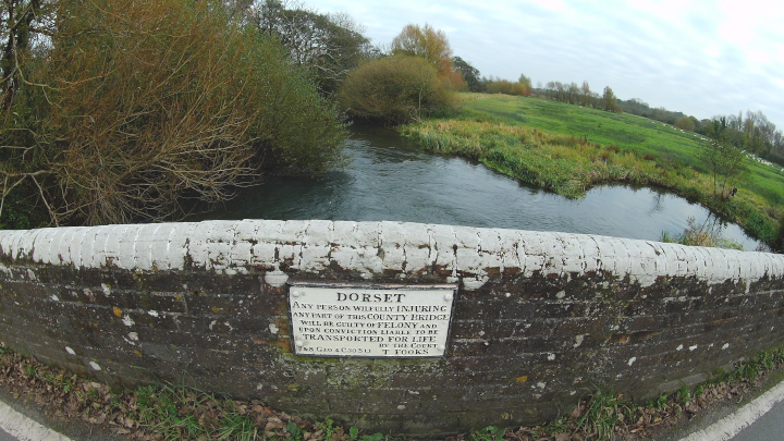 Another sign at the Lower Bockhampton bridge