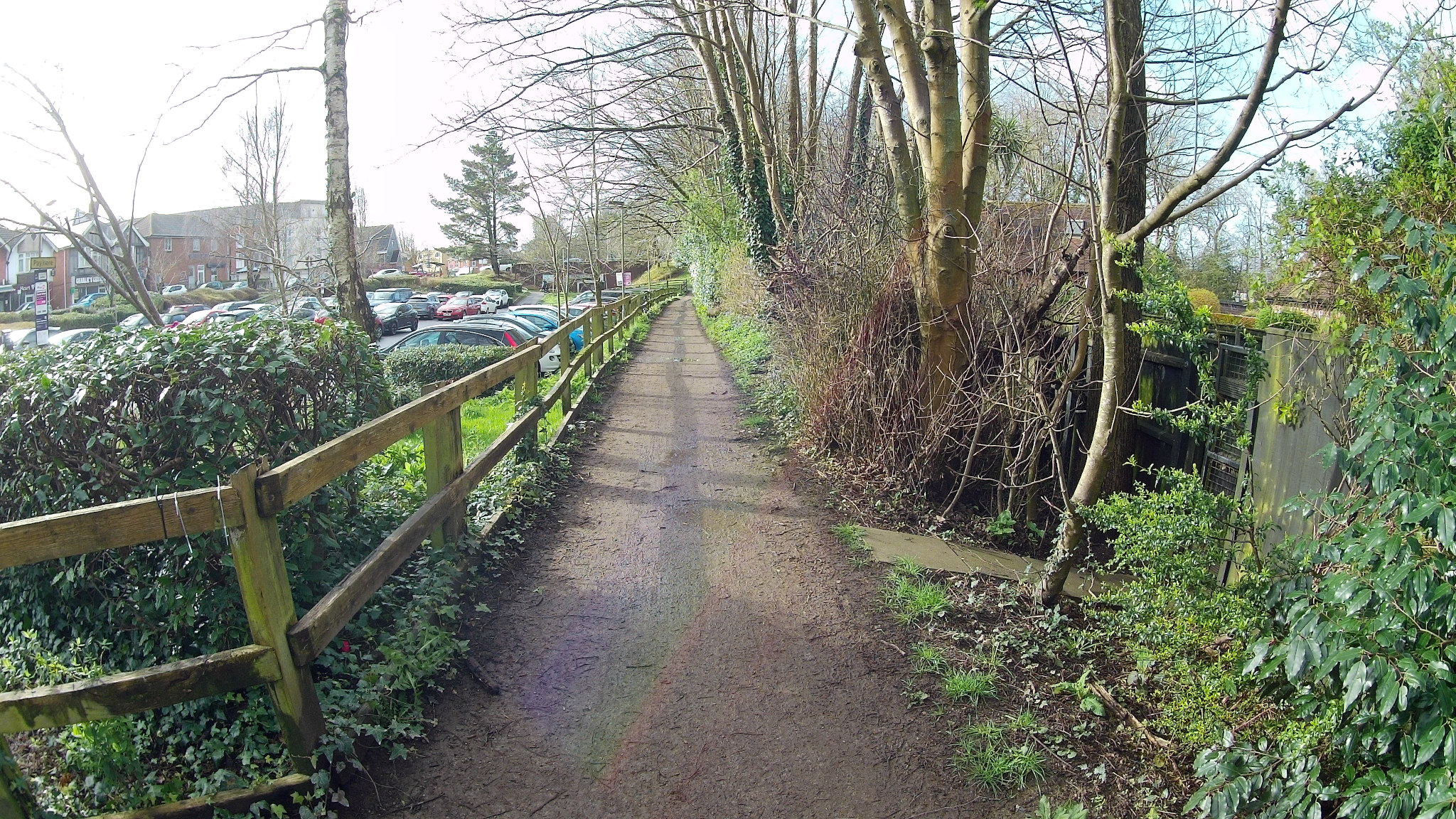 This was the first stretch of the Castleman Trailway I walked