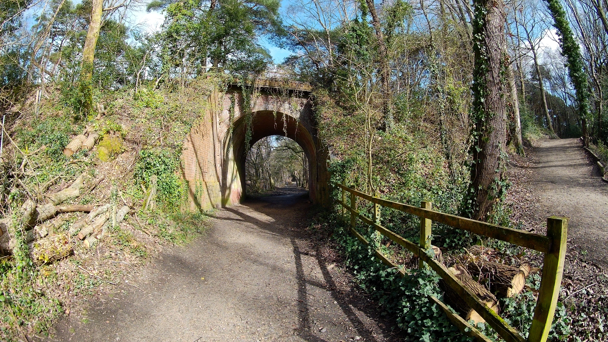 Old Railway Bridge over the Roman Road