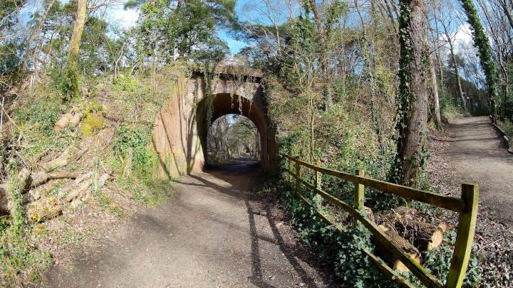 Old Railway Bridge over the Roman Road