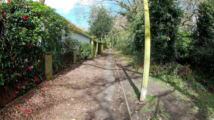 The Roman Road near Gladelands Way