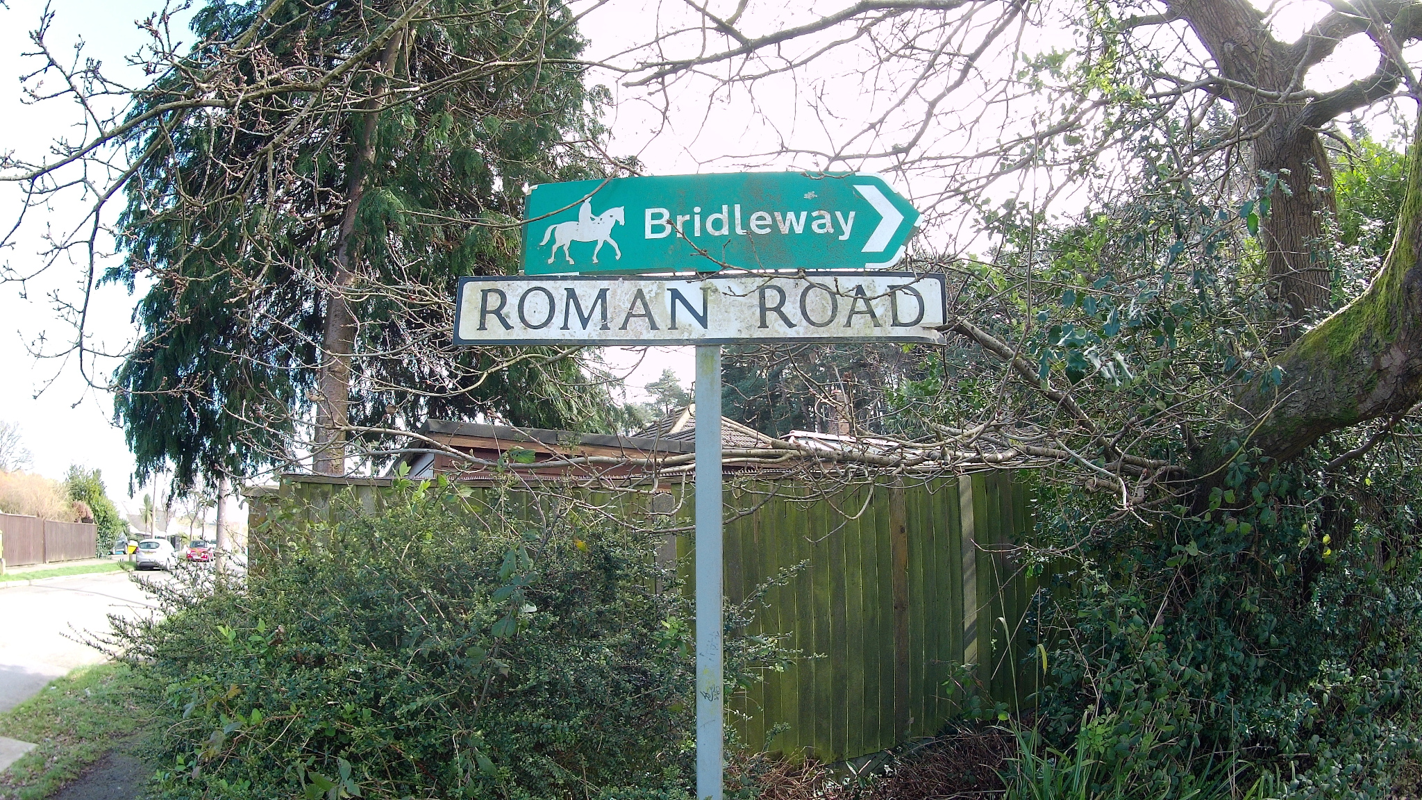 The Romans gave their name to this street