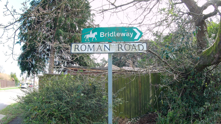 The Romans gave their name to this street